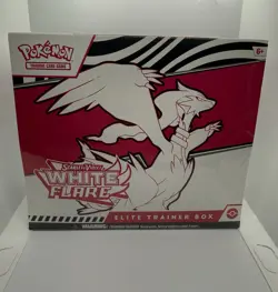 Pokemon TCG Scarlet Violet White Flare Elite Trainer Box ETB Sealed New - Image 1