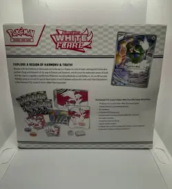 Pokemon TCG Scarlet Violet White Flare Elite Trainer Box ETB Sealed New - Image 2