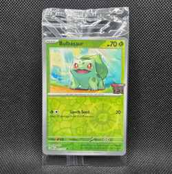 Pokemon Bulbasaur (Best Buy Exclusive) 001/165 PROMO REVERSE HOLO (SEALED) - Image 1