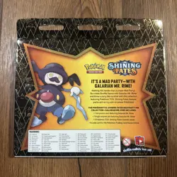Pokemon TCG: Shining Fates Mad Party Pin Collections Box - Galarian Mr. Rime - Image 2