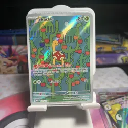 Pokemon TCG Shuckle 136/132 Mega Evolution Full Art IR Illustration Rare - Image 1