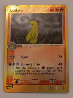 Quilava🔥 51/100 EX Sandstorm Reverse Holo Vintage Pokemon TCG - Image 1