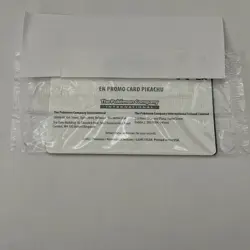 Pikachu 028/078 Pokemon GO Holo SEALED PROMO Card - Image 2