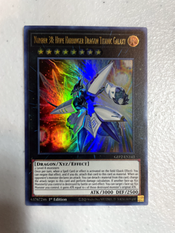 yugioh number 38: hope harbinger dragon titanic galaxy ultra gfp2-en143 GFP2 - Image 1