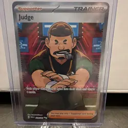 Pokemon TCG SV: Paldean Fates Judge Full Art Ultra Rare Holo #228/091 - Image 1