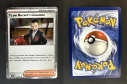 TEAM ROCKET'S GIOVANNI (COSMOS HOLO) 174/182 HOLO POKEMON NM - Image 3