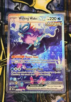 Walking Wake ex 205/162 Special Illustration Rare Temporal Forces Pokemon NM - Image 1