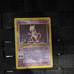 Pokemon TCG Base Set Mewtwo Holo Rare 10/102 WotC 1999 English 60 HP - Image 4