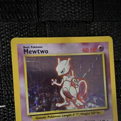Pokemon TCG Base Set Mewtwo Holo Rare 10/102 WotC 1999 English 60 HP - Image 5