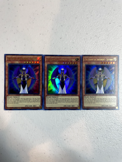 yugioh the agent of judgment - saturn ultra rare 3x gfp2-en053 playset GFP2 - Image 1