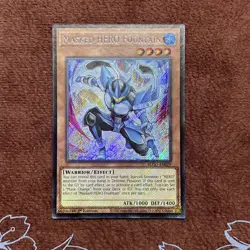 Yu-Gi-Oh! Masked HERO Fountain Secret Rare BLGG-EN029 1st Ed. NM - Image 1