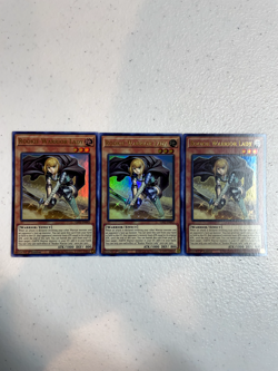 yugioh rookie warrior lady ultra rare 3x gfp2-en043 playset GFP2 - Image 1