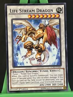 Yu-Gi-Oh! Life Stream Dragon LC5D-EN246 1st Edition Common Legendary Collection - Image 1
