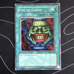 Pot of Greed Common Structure Deck: Dragon's Roar SD1-EN015 LP 1st Edition - Image 1