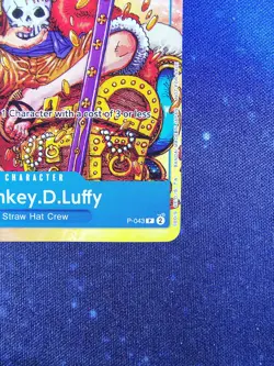 One Piece TCG Monkey D. Luffy P-043 No Stamp 2024 Convention Promo English - Image 3
