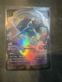 Disney Lorcana Wilds Unknown Frozone - Super Cool Enchanted Holo Foil 226/204 - Image 1