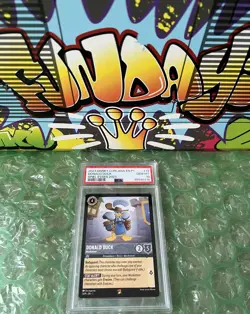 2023 Disney Lorcana Donald Duck Musketeer Spiel Essen Promo #13 EN P1 PSA 10 - Image 1
