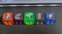 5 Dice Set Battles of Legend Chapter 1 BLC1 Yu-Gi-Oh! - Image 2