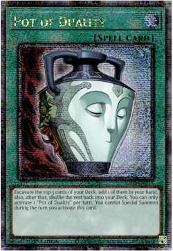 Yugioh! - Pot of Duality - RA02-EN057 - Quart. Century Rare - NM/M - Image 1