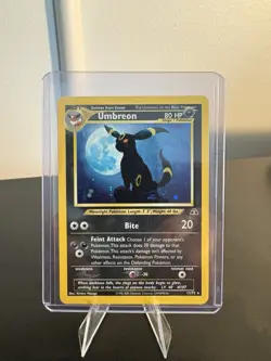 Pokemon TCG Umbreon Neo Discovery Holo Rare Card 13/75 - Image 1