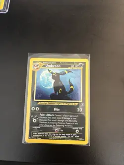 Pokemon TCG Umbreon Neo Discovery Holo Rare Card 13/75 - Image 3