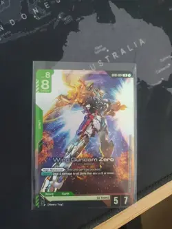 GUNDAM TCG CARD GAME WING GUNDAM ZERO GD01-024 LR - Image 1