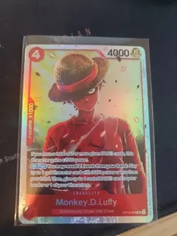 One Piece TCG OP12-015 Monkey.D.Luffy S R Card Supernovas Straw Hat Crew - Image 1