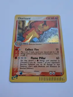2003 Pokemon Charizard EX Dragon Holo Secret Rare 100/97 - Image 2