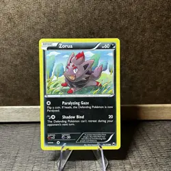 Pokemon TCG Zorua Dark Explorers 70/108 Regular Common - Image 1