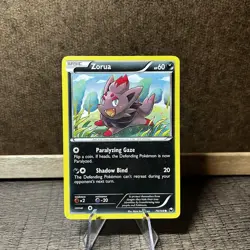 Pokemon TCG Zorua Dark Explorers 70/108 Regular Common - Image 3