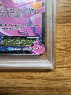 [PSA 7 NM] 2013 POKEMON B&W MEW EX #RC24 LEGENDARY TREASURES RADIANT COLLECTION - Image 4