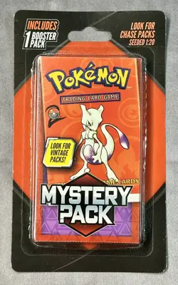2025 Pokemon Mystery Pack-Mewtwo Possible Vintage Chase Pack - Image 1
