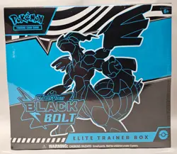 Pokemon Scarlet and Violet Black Bolt Elite Trainer Box (ETB SV BLK) - Brand New - Image 2