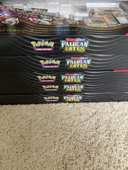 Pokemon TCG Paldean Fates Great Tusk Iron Treads Ex Premium Collection Lot of 5 - Image 2