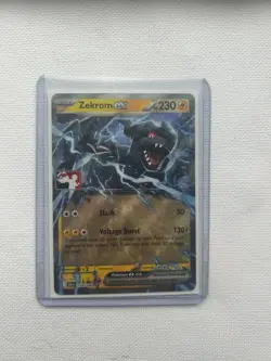 Zekrom ex 034/086 Pokemon Play Prize Pack Stamped Black Bolt NM - Image 1
