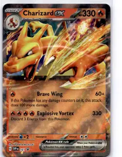 Charizard ex 161 Holo Promo Scarlet & Violet Promo Pokemon Holo Near Mint - Image 1