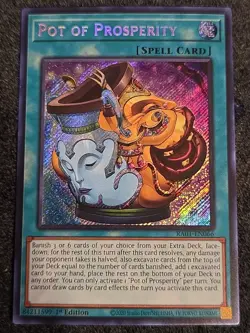 Pot of Prosperity (Secret Rare) - RA01-EN066 - Secret Rare - Yugioh - NM - Image 1