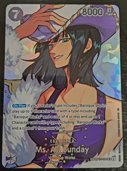 English Ms. All Sunday SP OP14-084 One Piece OP-16 TIME OF BATTLE - Image 1