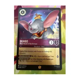 Disney Lorcana Dumbo-Ninth Wonder of the Universe 45/204 Fabled Legendary EN - Image 1