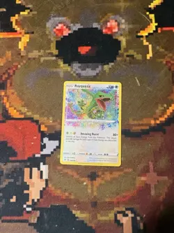 Rayquaza - 138/185 - Pokemon Vivid Voltage Sword & Shield Amazing Rare Card NM - Image 1
