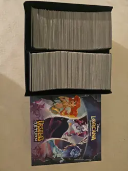 650+ Lorcana Cards ! Bulk Lot- Commons Uncommons Rare Super Rare And Foils Mixed - Image 1