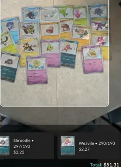 Pokemon TCG JP Sv4a Baby Shiny 19 Card Lot (as Pictured) - Image 2
