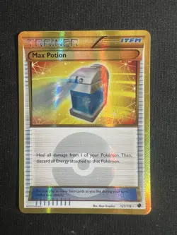 Pokemon Card Max Potion 121/116 Secret Rare Near Mint - Image 1