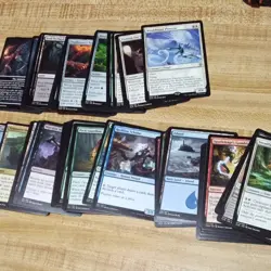HUGE LOT 233 Cards MTG Commander Legends Baldur's Gate Foil English Chain Devil - Image 3