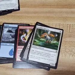 HUGE LOT 233 Cards MTG Commander Legends Baldur's Gate Foil English Chain Devil - Image 4
