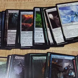 HUGE LOT 233 Cards MTG Commander Legends Baldur's Gate Foil English Chain Devil - Image 5
