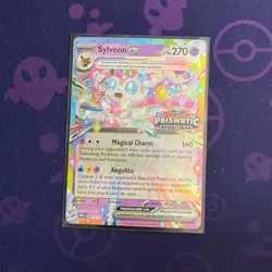 Sylveon ex - (Prismatic Evolutions Stamp) 041/131 Miscellaneous Cards & Products - Image 1