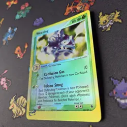 Weezing 24/109 EX Ruby Sapphire Reverse Holo Rare Card 2003 - Image 3