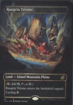 Raugrin Triome (Showcase) - Ikoria: Lair of Behemoths: #311 Nm R216 - Image 1