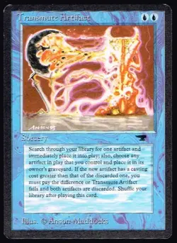MTG - Transmute Artifact (1994 Antiquities) - Image 1